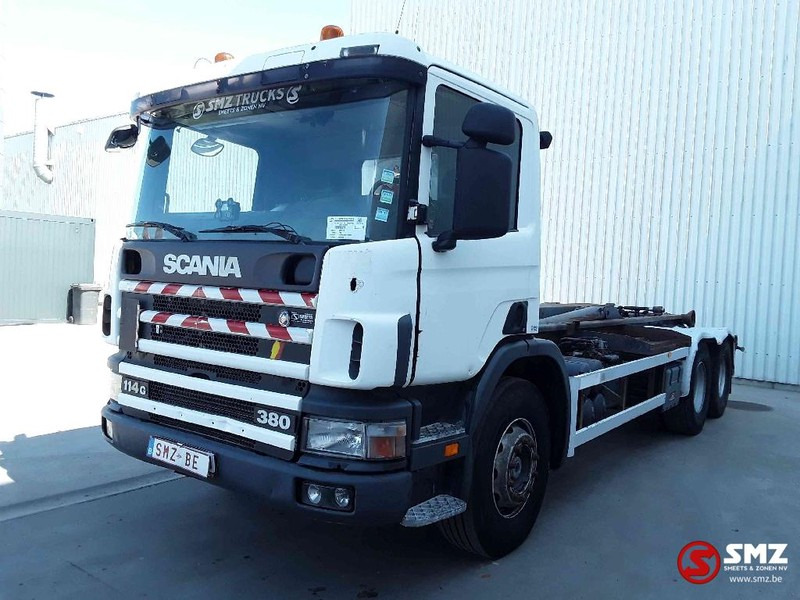 Scania 114 G 380 6x2 boogie lames/steel - Cab chassis truck: picture 3