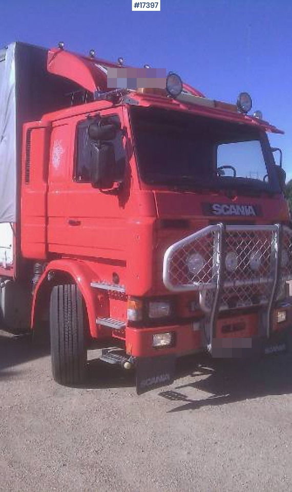 Scania 143M - Curtainsider truck, Crane truck: picture 5