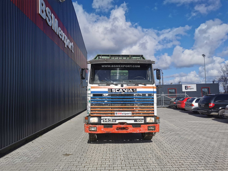 Scania 143 H 400 platform truck - Dropside/ Flatbed truck: picture 2