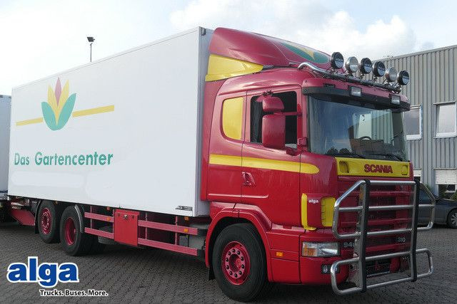 Scania 310 6x2, Komplett-Zug, 105m³, Blumen, LBW  - Box truck: picture 3