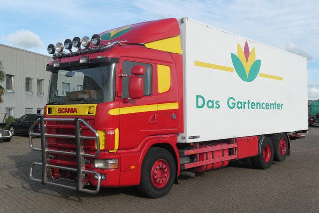 Scania 310 6x2, Komplett-Zug, 105m³, Blumen, LBW  - Box truck: picture 1