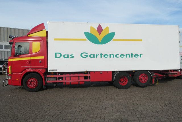 Scania 310 6x2, Komplett-Zug, 105m³, Blumen, LBW  - Box truck: picture 2