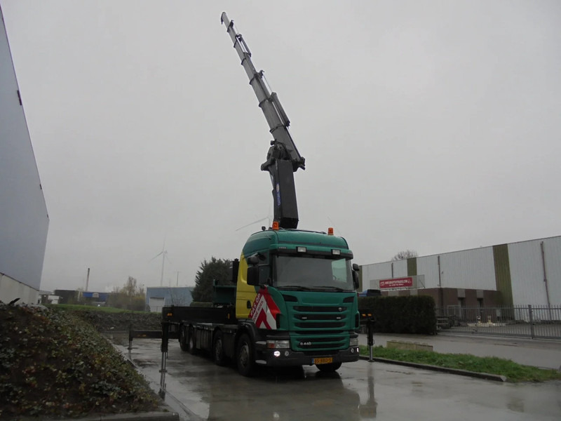 Scania G440 8X2 85 TON METER - Dropside/ Flatbed truck, Crane truck: picture 3