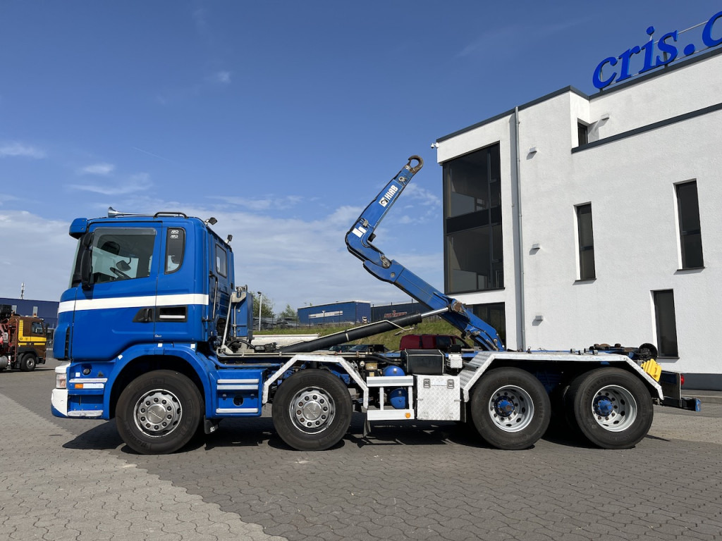 Scania G440 8x4  Multilift Abrollkipper mit Container - Hook lift truck: picture 5