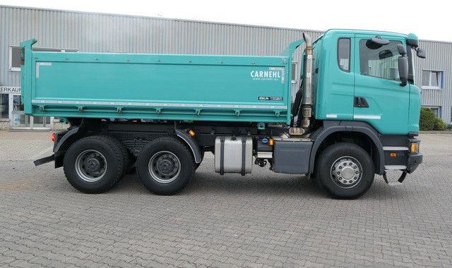 Scania G 410 6x4, Klima, Standheizung, 3 Pedale, Hydr.  - Tipper: picture 2