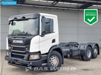 Scania P320 6X2 NEW! Lenkachse Euro 5 - Cab chassis truck: picture 1