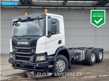 Scania P320 6X4 NEW! Manual 2x Tanks Euro 5 - Cab chassis truck: picture 1