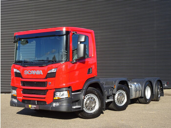 Scania P370 / 8x2*6NB / NEW CHASSIS / PTO - Cab chassis truck: picture 1