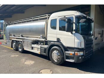 Tank truck for transportation of milk Scania P420 Milchwagen isoliert: picture 1