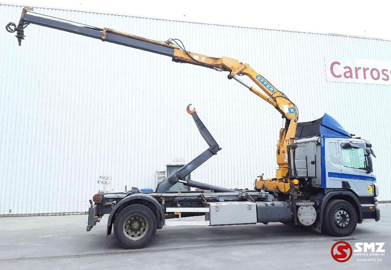 Scania P 270 Effer 150 2s+ container - Hook lift truck, Crane truck: picture 3