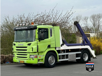 Scania P 280 4X2 PORTAALARMSYSTEEM - Skip loader truck: picture 1