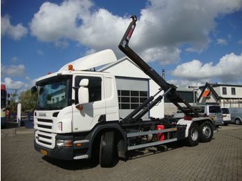 Container transporter/ Swap body truck Scania P 280 B 6X2: picture 1