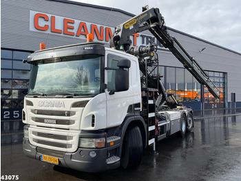 Scania P 400 Palfinger 22 Tonmeter laadkraan - Cable system truck, Crane truck: picture 1
