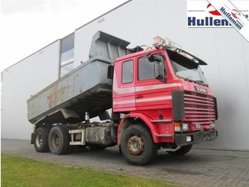 Tipper Scania R113.380 6X2 MANUEL FULL STEEL HYDRAULIK: picture 1