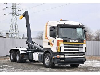 Scania R124 470 Abrollkipper *6x2* Top Zustand !  - Hook lift truck: picture 1