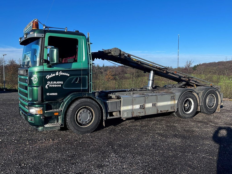 Scania R124-470 Analog tacho. 3 way cable tipper - Cable system truck: picture 3