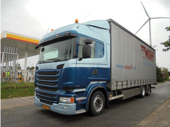 Scania R410 - Curtainsider truck: picture 1