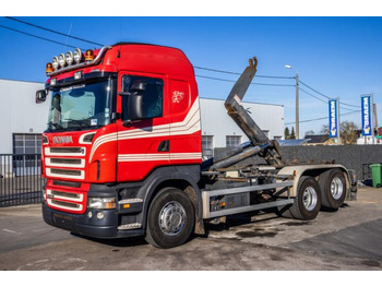 Scania R420-6X2-10 tires-MANUAL+RETARDER - Container transporter/ Swap body truck: picture 1