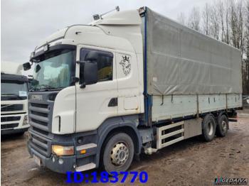 Scania R420 6x2 Manual - Curtainsider truck: picture 1