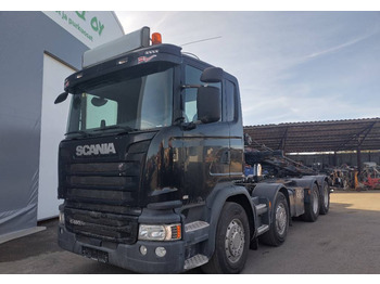 Skip loader truck SCANIA R 490