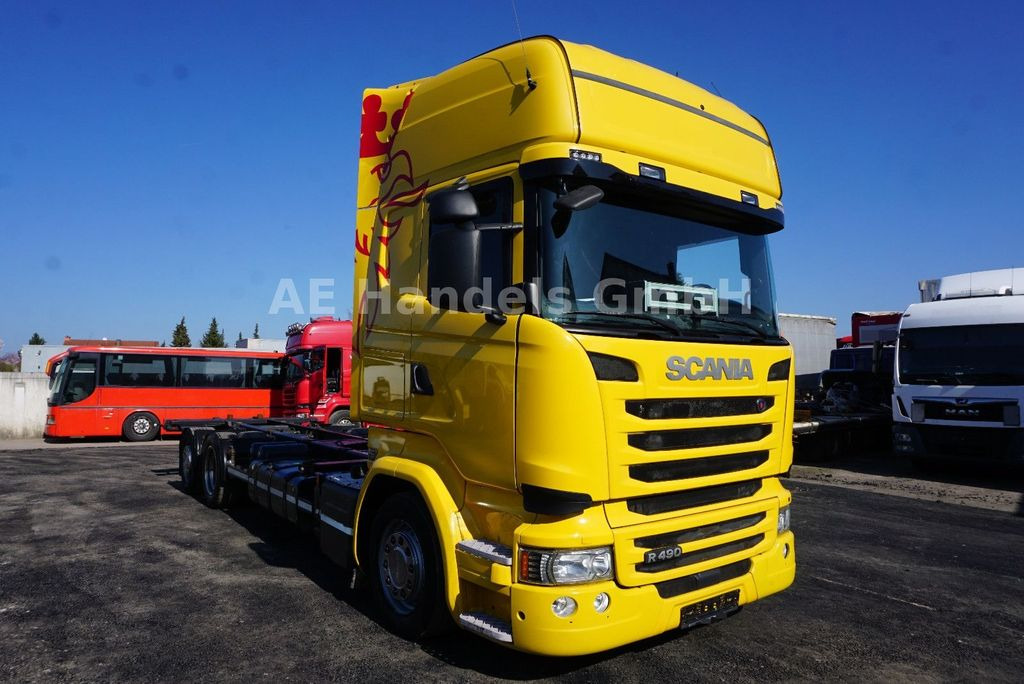 Scania R490 TopLine LL BDF *Retarder/ACC/LDW/Lenk+Lift  - Container transporter/ Swap body truck: picture 1