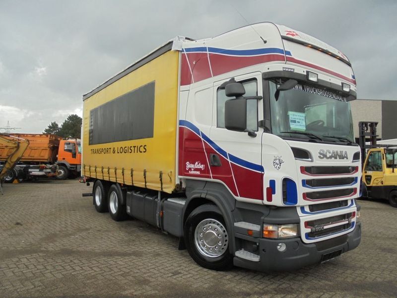 Scania R500 V8 + Euro 5 + Retarder + Lift + 6x2 - Curtainsider truck: picture 3