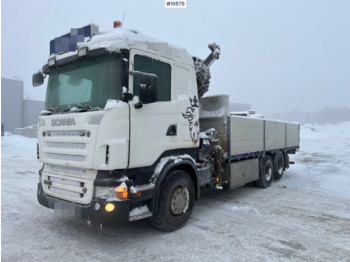 Dropside/ Flatbed truck SCANIA R 580