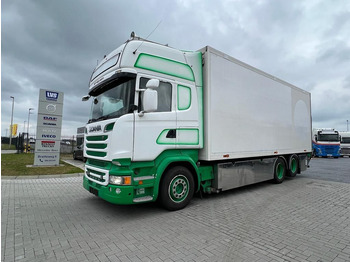 Scania R580 V8 Topline / Isotherm box / Retarder / 6x2 / Standclima - Isothermal truck: picture 1