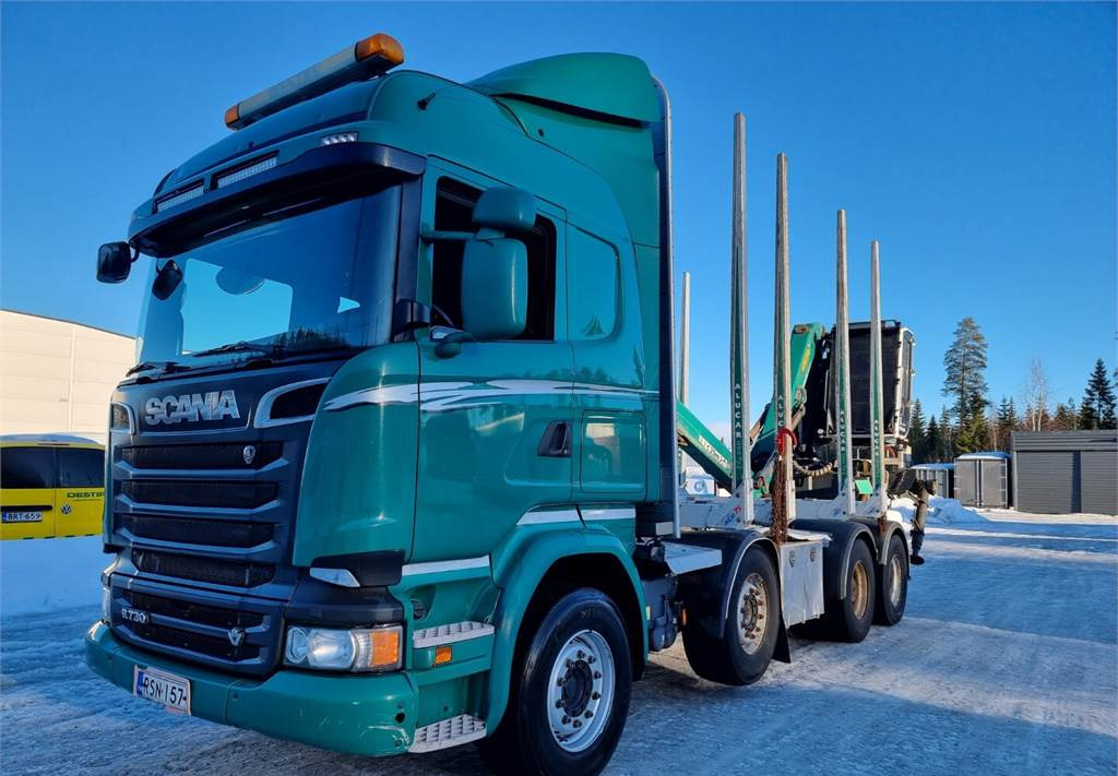 Scania R730 8x4 - Timber truck: picture 1