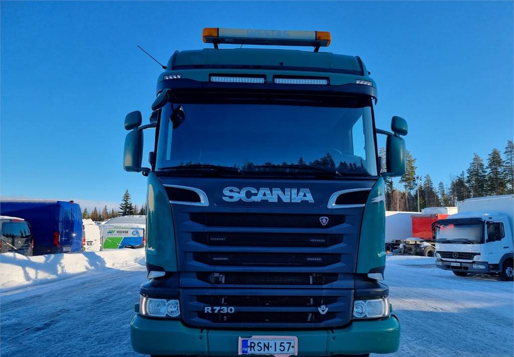 Scania R730 8x4 - Timber truck: picture 3