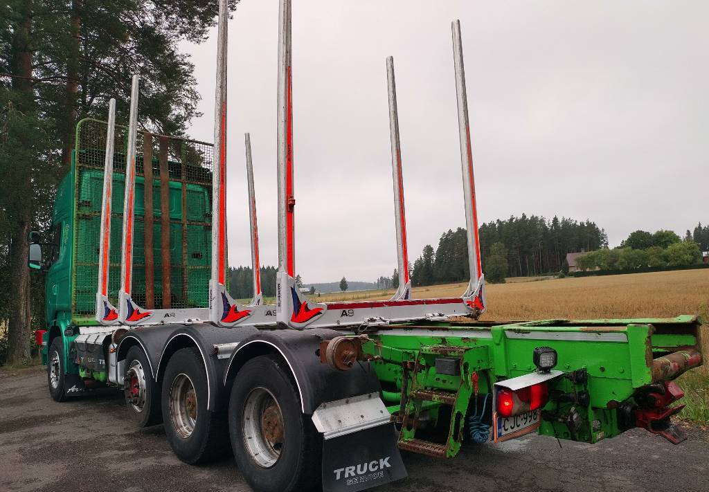 Scania R730 8x4 puuvarustus,euro 5  - Timber truck: picture 3