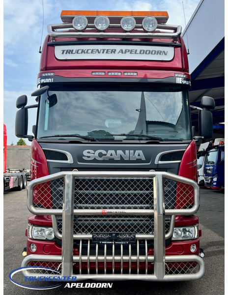 Scania R730 V8 6x4, Euro 6, Retarder, Craneframe, Bullbar. - Timber truck: picture 5