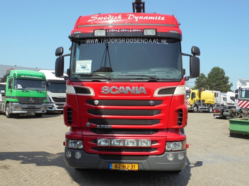 Scania R730 V8 + Euro 5 + Loglift 115Z + 6X4 + DISCOUNTED from 56.950,- !!! - Crane truck: picture 2