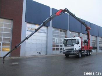 Truck R 124.470 Retarder Palfinger 40 ton/meter Kran + Jib from Netherlands, 42500 EUR for sale - ID: 2235662