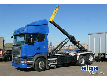Hook lift truck Scania R 490 LB 6x2/Palfinger Hakengerät/Retarder/AHK: picture 1