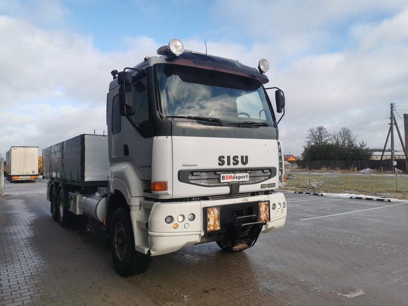 Sisu 12E480 - Dropside/ Flatbed truck: picture 3