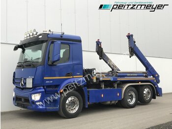  MERCEDES-BENZ Antos 2543 L Meiller Absetzer 6x2 Lenk, Lift, Alufelgen - skip loader truck