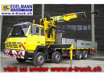 Dropside/ Flatbed truck Steyr 33S31 P36 8x4 Simplon 320 Zylinder: 6: picture 1