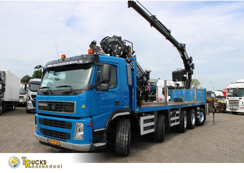 Terberg FM 2850 hiab 200c + 10x4 + fully functional + euro 5 - Crane truck: picture 1