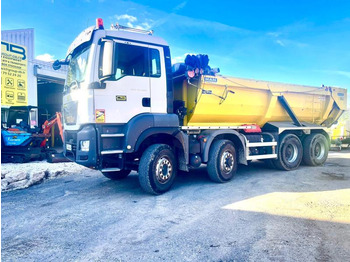 MAN Camion benne ronde TGS 35.480 - Tipper