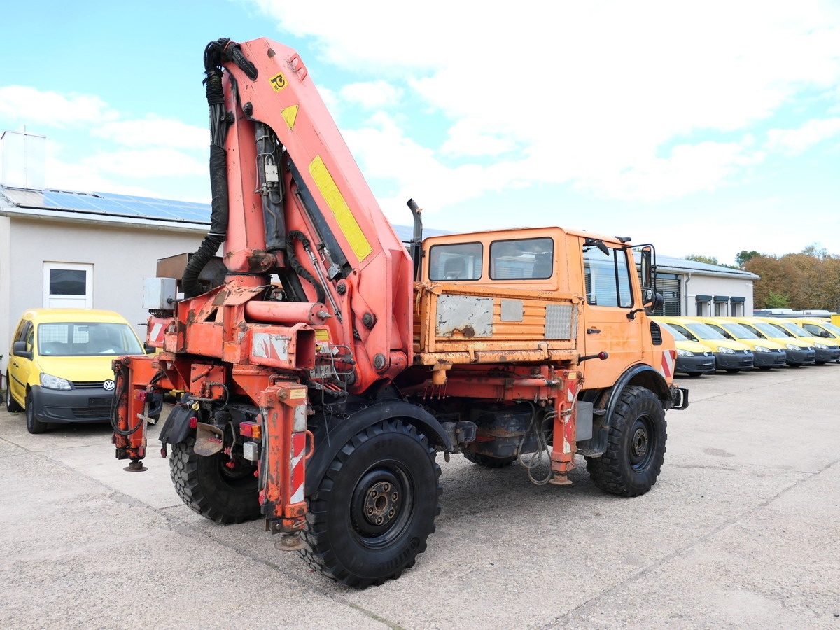 UNIMOG U1450 Palfinger PK 105B AHK STANDHEIZUNG - Dropside/ Flatbed truck: picture 5