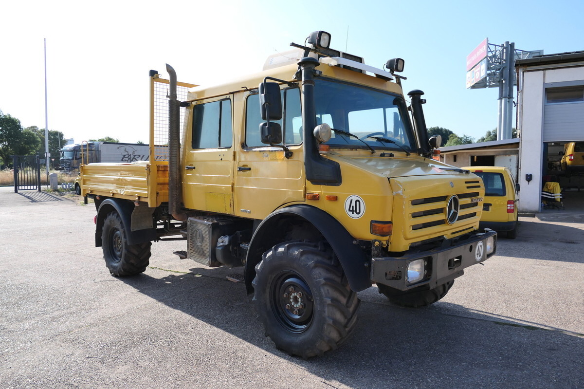 UNIMOG U4000 437/25 DoKa EURO-5 - Dropside/ Flatbed truck, Utility/ Special vehicle: picture 3
