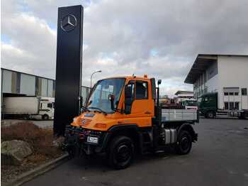 Dropside/ Flatbed truck Unimog Mercedes-Benz U300 4x4 Hydraulik Standheizung: picture 1