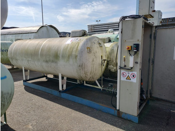 Used skid installation 4850 L (4.8 m3) different setups multiple pieces available for sale Gas, lpg, gpl, gaz, propane, butane propane refilling station is used to refill cylinders, suitable for limited land and space. - Tank truck: picture 1