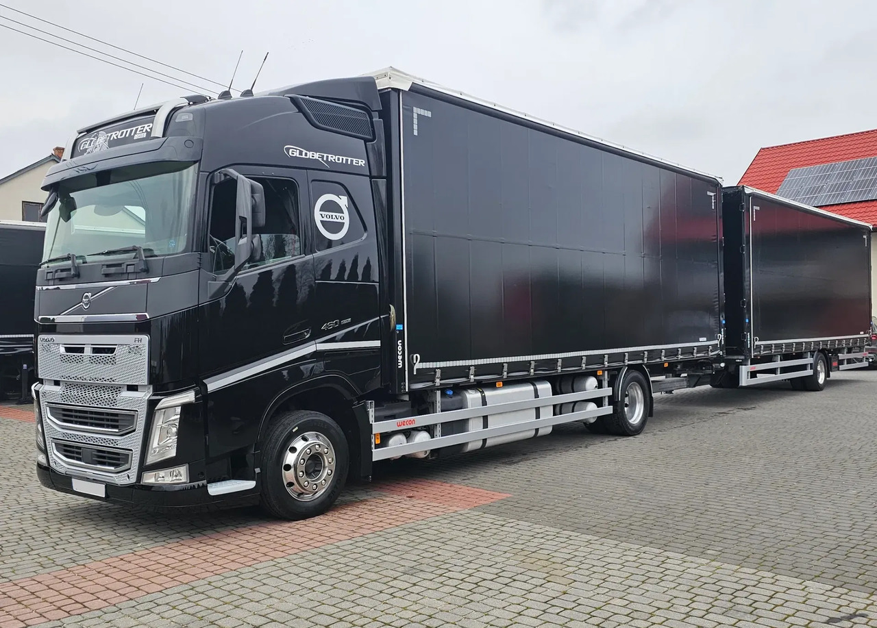 VOLVO FH 460 - Curtainsider truck: picture 2