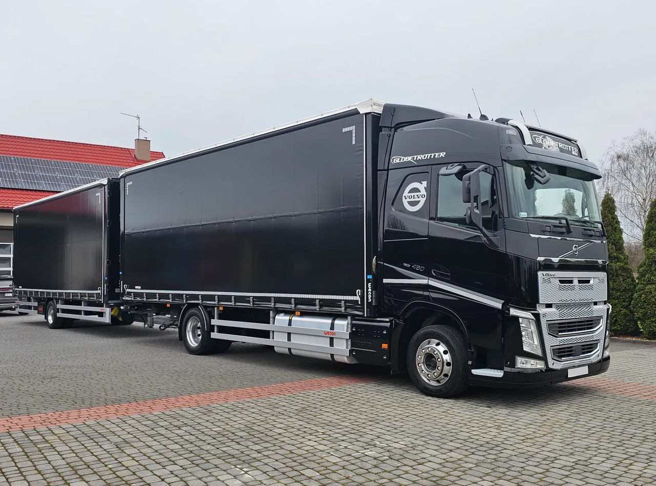 VOLVO FH 460 - Curtainsider truck: picture 3