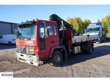 Dropside/ Flatbed truck, Crane truck VOLVO FL6 Crane Truck NEWLY INSPECTED: picture 1
