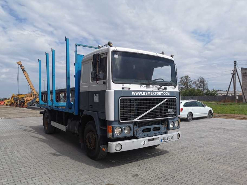 Volvo F12 timber truck - Timber truck, Crane truck: picture 3