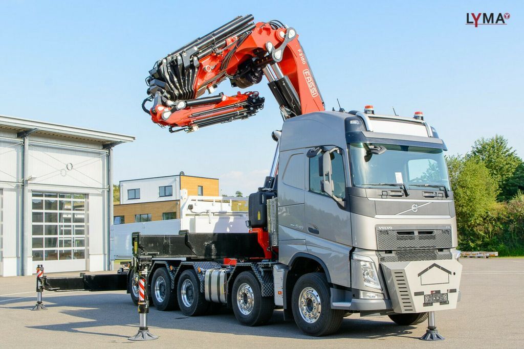 Volvo FASSI 2150 RA2.28FJ L816 - VERFÜGBAR ab 31.01.24  - Dropside/ Flatbed truck, Crane truck: picture 1