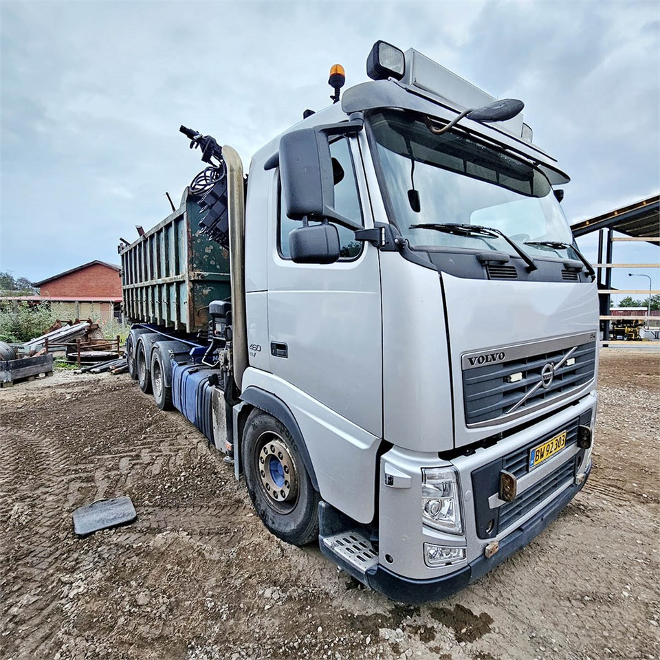 Volvo FH12 460 - Dropside/ Flatbed truck, Crane truck: picture 5